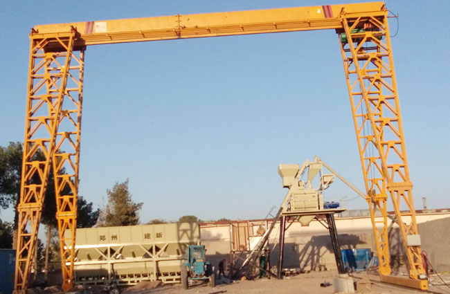 万象城在线客服75混凝土搅拌站在乌兹别克斯坦安装作业