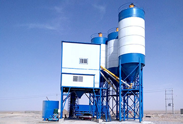 HZS180混凝土搅拌站(图5) 新疆和田民丰县180混凝土搅拌站